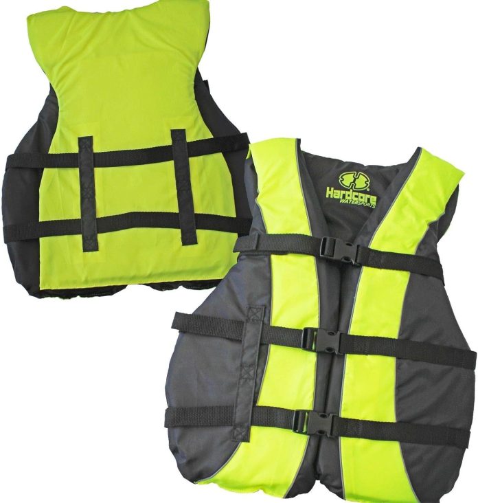 hardcore life jacket 2 pack paddle vest for adults coast guard approved type iii pfd life vest flotation device jet ski 1 3