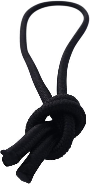 Ho Stevie! Leash String Loop Cord for Surfboard, Longboard and SUP (Black) 5-Pack