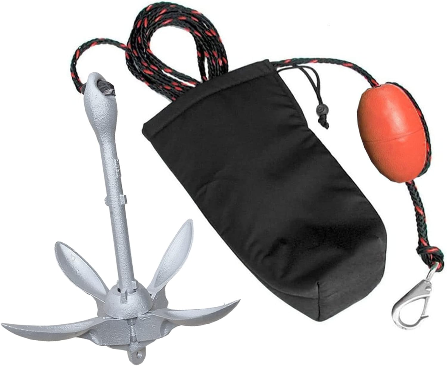 isure marine kayak anchor accessories kits 15kg35 lbs portable buoy kit canoe raft boat sailboat fishing with rope compl