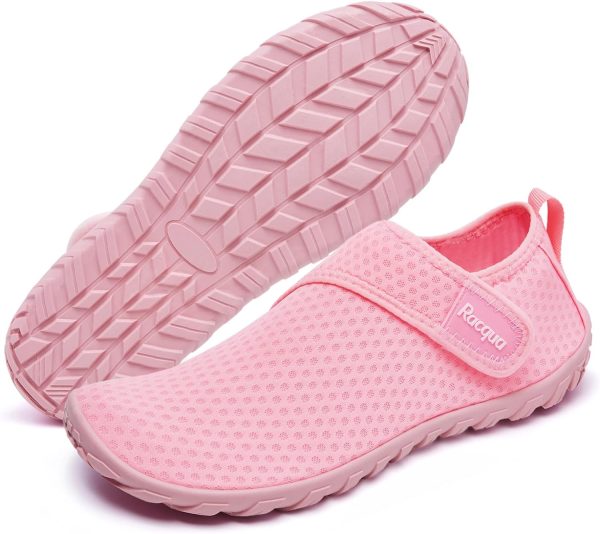 Racqua Mens Womens Water Shoes Barefoot Quick Dry Lightweight Aqua Shoes Swim Beach Shoes