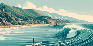 ride the waves sup surfing in malibu california