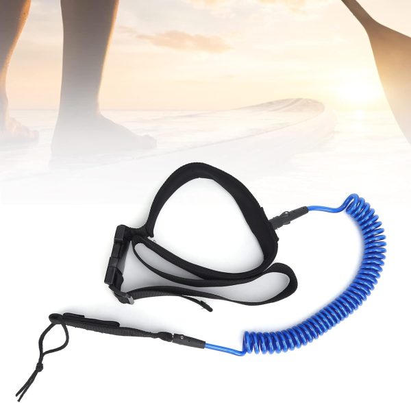 Safety Board Leash, Comfortable Surfboard Leash Surfing Safety Waist Rope Replacement for Surfboard Leash for Stand Paddle Boards