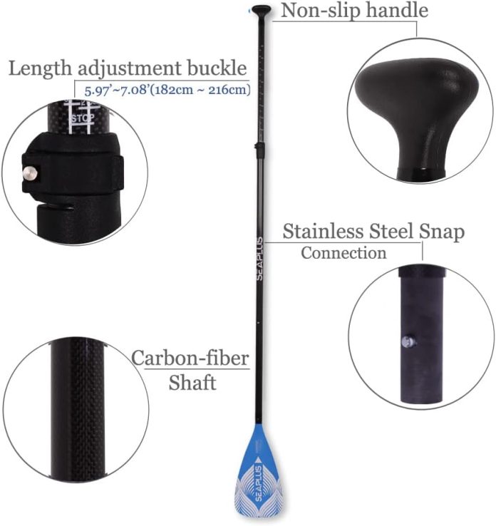 seaplus carbon fiber paddle review