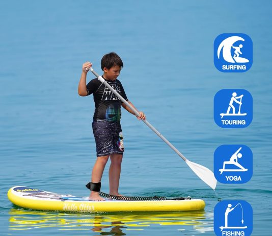 tuxedo sailor inflatable stand up paddle board ultra light inflatable sup paddle board with paddle board accessories for 2