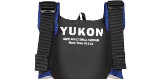 yukon charlies sport paddle life vest sapphire blue x small 13007 07 b sa