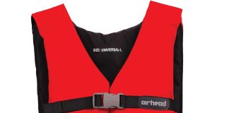 airhead general all purpose life jacket us coast guard approved type iii life vest perfect for boating and personal wate