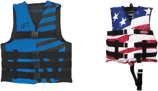 Airhead Trend Life Jacket, Coast Guard Approved, Mens, Womens and Youth Sizes