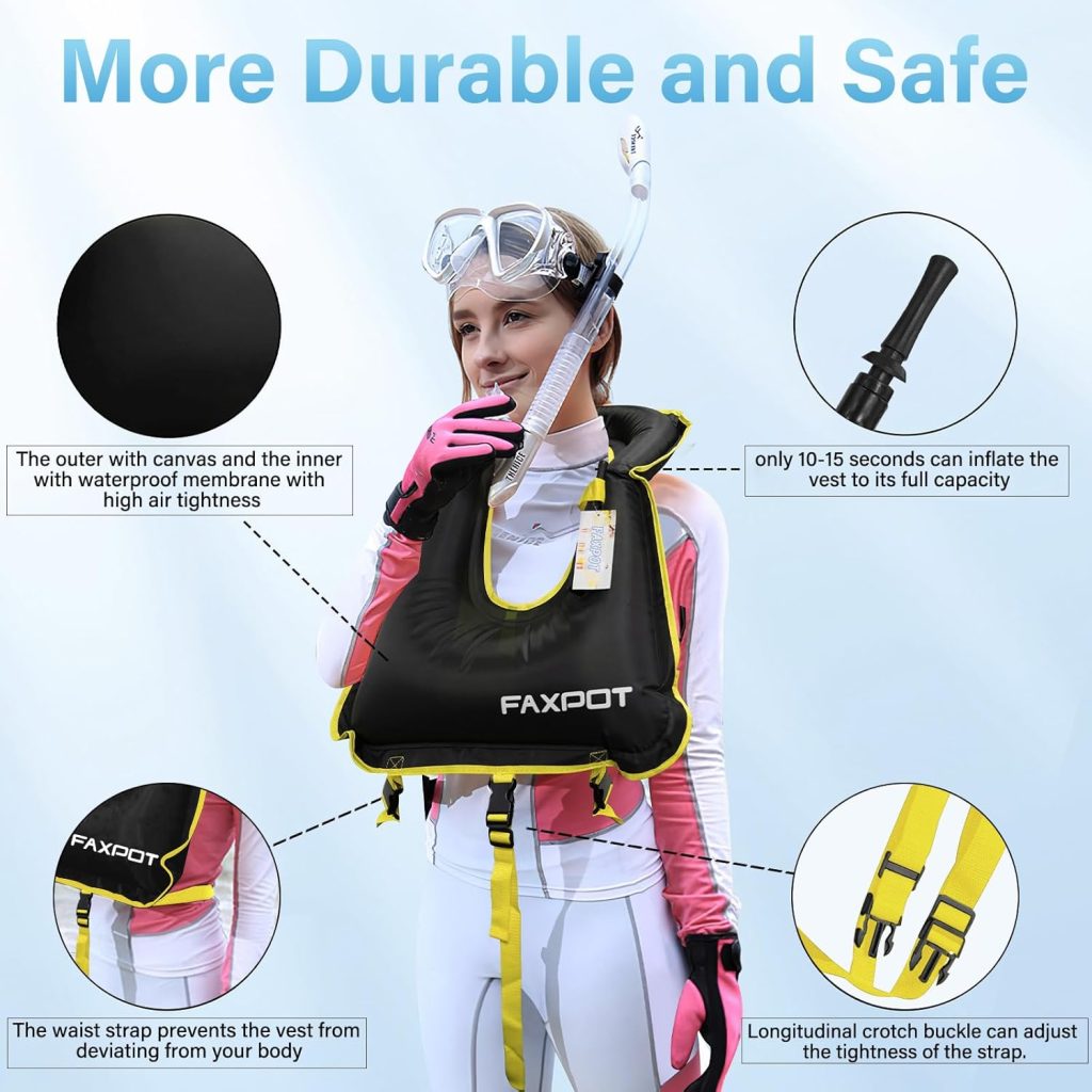 Inflatable Snorkeling Vest Review | SUP Board Gear