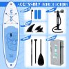 Niphean Inflatable Stand Up Paddle Board with SUP Accessories - Image 3
