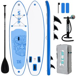 Niphean Inflatable Stand Up Paddle Board with SUP Accessories