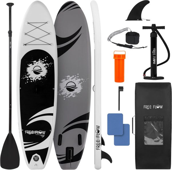 Niphean Inflatable Stand Up Paddle Board with SUP Accessories