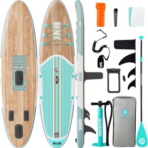 Niphean Inflatable Stand Up Paddle Board with SUP Accessories