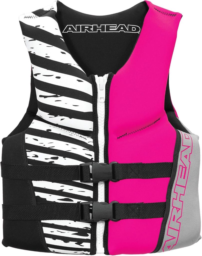 Airhead Womens CAMO COOL Kwik-Dry Neolite Flex Life Jacket, US Coast Guard Approved