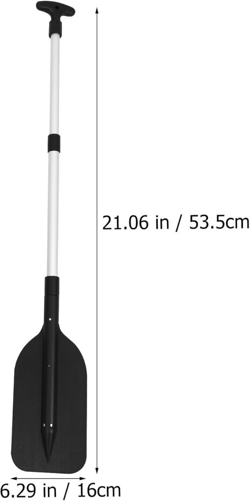 BESPORTBLE 2Pcs Adjustable Aluminum Alloy Kayak Paddle, Retractable Boat Oars for Kayaking, Canoe, Paddleboat, and Water Sports Accessories