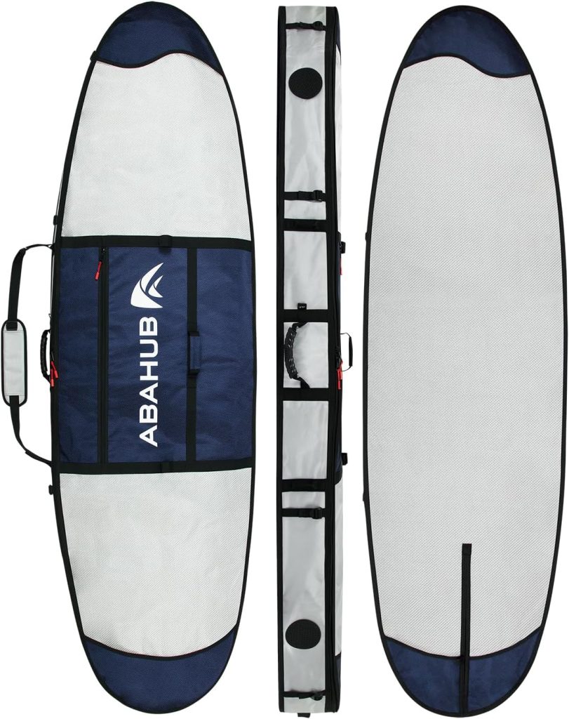Abahub Premium SUP Travel Bag, Foam Padded Stand-up Paddleboard Cover Case, Paddle Board Carrying Bags for Paddleboarding, Outdoor, Airplane, Car, Truck