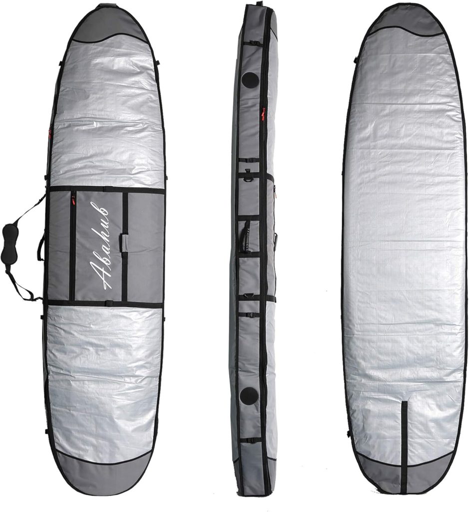 Abahub Premium SUP Travel Bag, Foam Padded Stand-up Paddleboard Cover Case, Paddle Board Carrying Bags for Paddleboarding, Outdoor, Airplane, Car, Truck