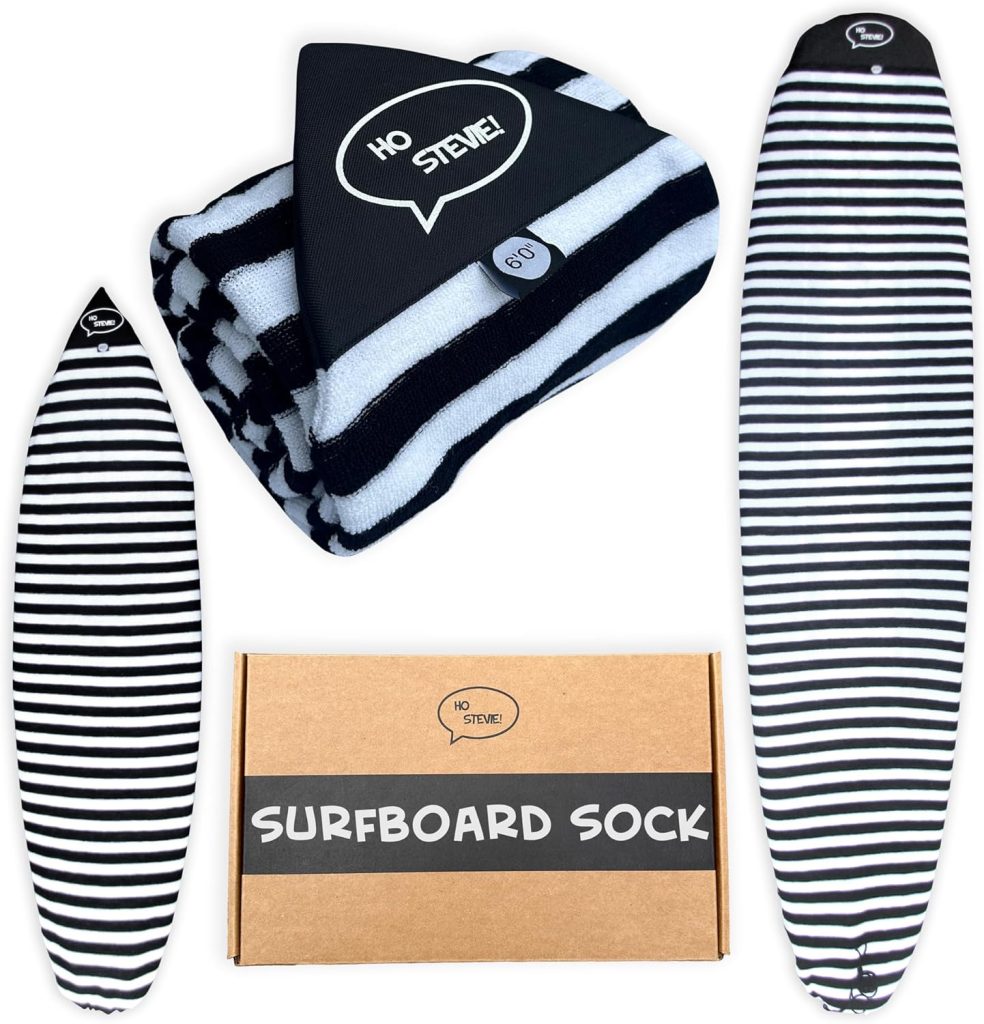 Ho Stevie! Surfboard Sock Cover - Light Protective Bag for your Surf Board [Choose Size and Color]