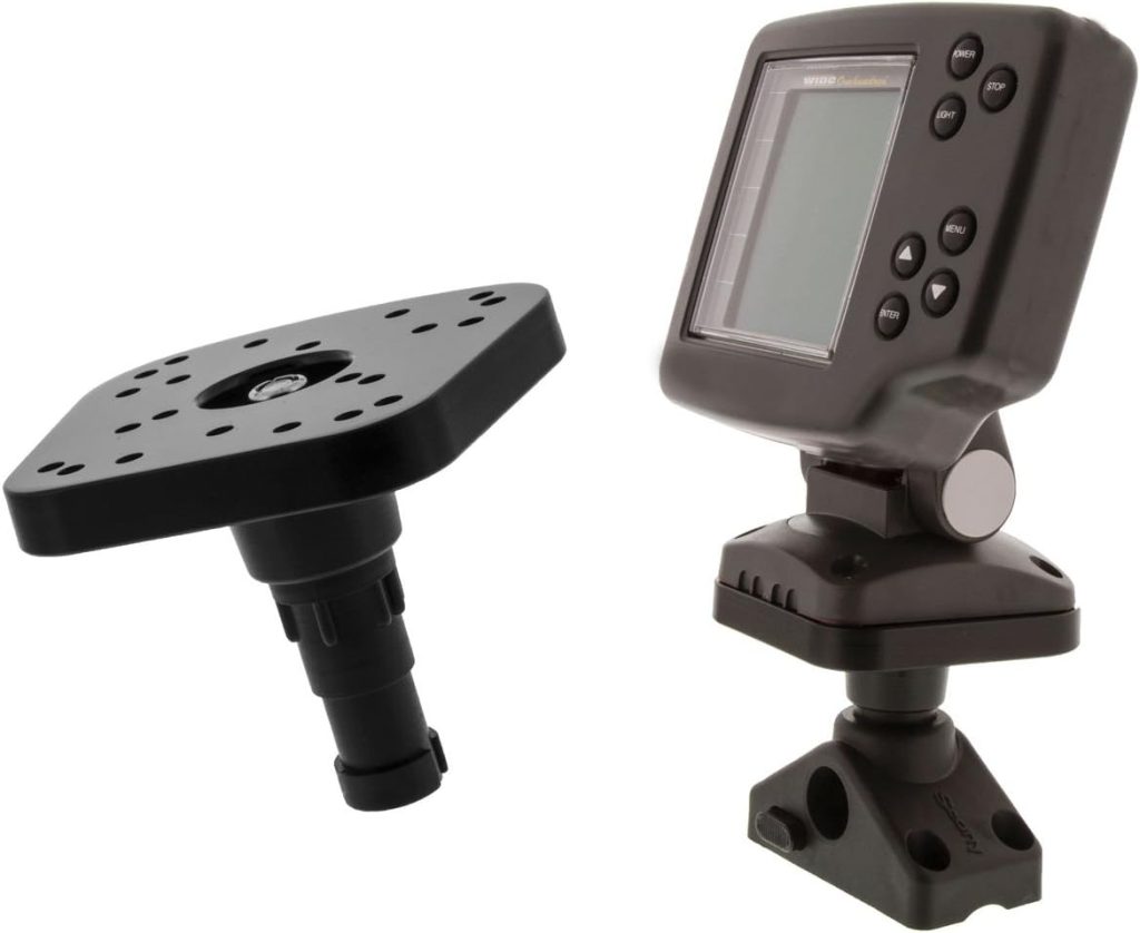 Scotty #141 Kayak/SUP Transducer Mounting Arm with Gear-Head Black, Medium  Fishing 0368 Fishfinder Mount, Black, Original Version