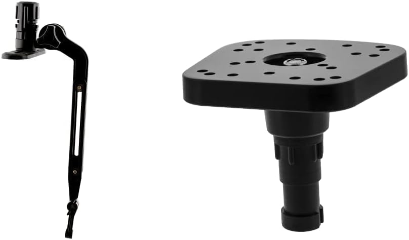 Scotty #141 Kayak/SUP Transducer Mounting Arm with Gear-Head Black, Medium  Fishing 0368 Fishfinder Mount, Black, Original Version