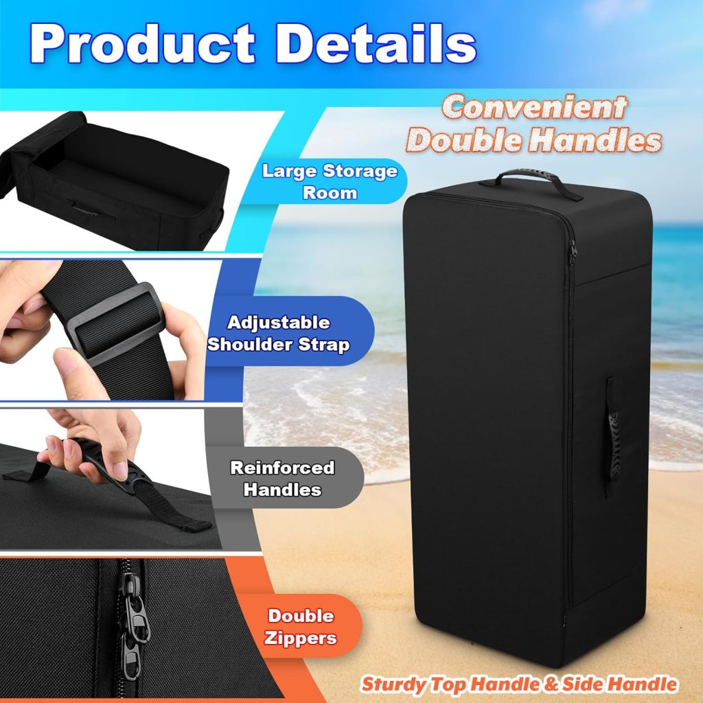 Cosmos Inflatable Paddleboard Carrying Backpack Inflatable SUP Board Travel Storage Bag for ISUP Stand Up Paddle Board Accessories Surfboard, 90L Large Capacity, Shoulder Strap  Padded Side Handles
