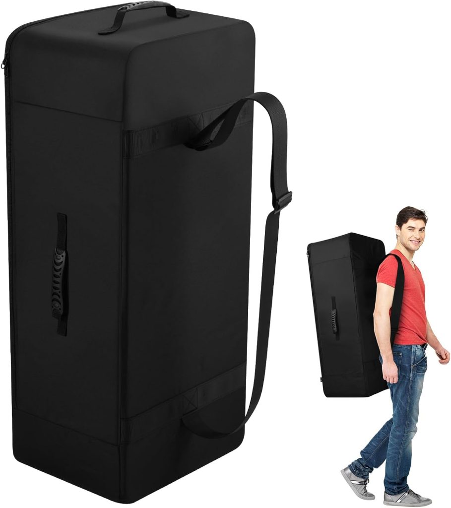 Cosmos Inflatable Paddleboard Carrying Backpack Inflatable SUP Board Travel Storage Bag for ISUP Stand Up Paddle Board Accessories Surfboard, 90L Large Capacity, Shoulder Strap  Padded Side Handles