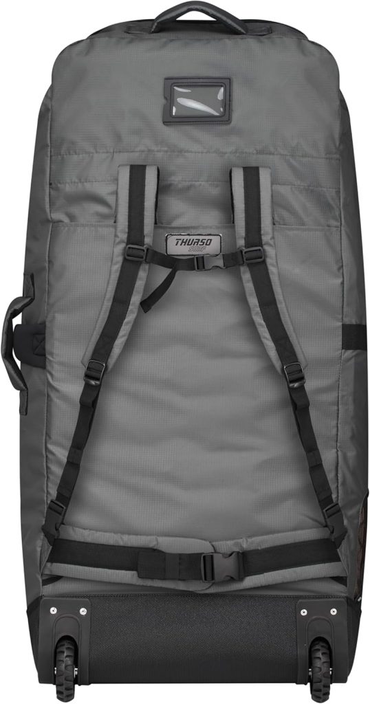 THURSO SURF Inflatable Paddle Board Bag with Wheels SUP Roller Backpack Replacement Fits Any iSUP Up to 126 and Accessories Super Durable Paddleboard Bag Large Capacity Travel Carrying Backpack