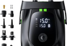 50PSI Paddle Board Pump Electric Portable review