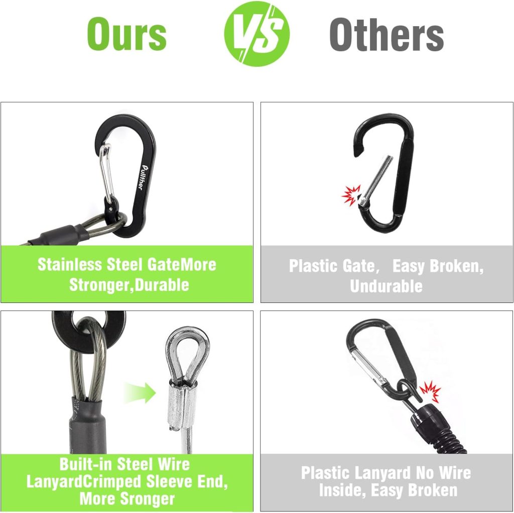 2 Pcs Fishing Lanyard Kayak Paddle Leash,Fishing Accessories,Heavy Duty Retractable Coiled Lanyard for Kayak 2 Pcs Fishing Lanyard Kayak Paddle Leash,Fishing Accessories,Heavy Duty Retractable Coiled Lanyard for Kayak