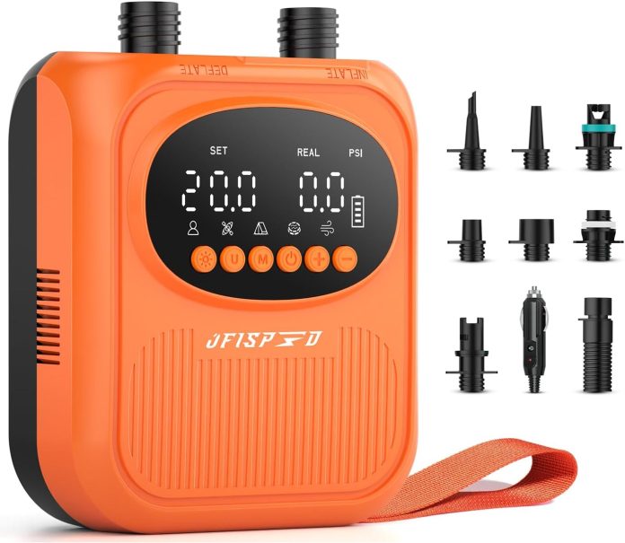 paddle-board-pump-20psi-high-pressure-sup-pump-with-auto-off-dual-stage-inflation-deflation-for-stand-up-paddle-boards-b