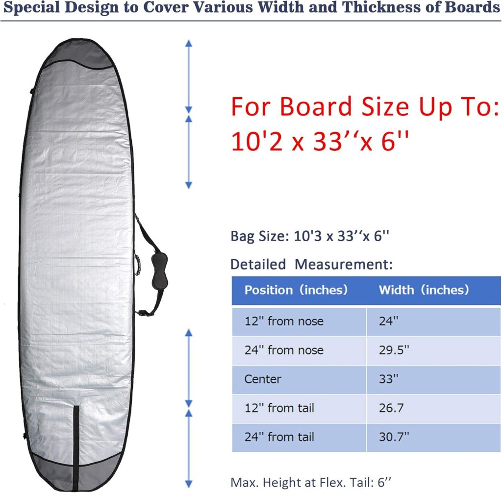 Abahub Premium SUP Travel Bag, Foam Padded Stand-up Paddleboard Cover Case, Paddle Board Carrying Bags for Paddleboarding, Outdoor, Airplane, Car, Truck Abahub Premium SUP Travel Bag, Foam Padded Stand-up Paddleboard Cover Case, Paddle Board Carrying Bags for Paddleboarding, Outdoor, Airplane, Car, Truck