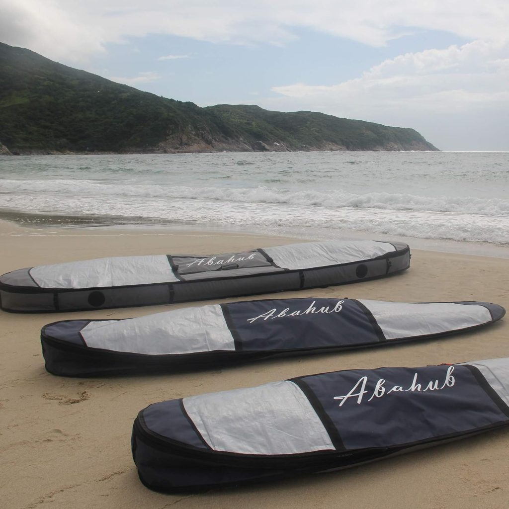 Abahub Premium SUP Travel Bag, Foam Padded Stand-up Paddleboard Cover Case, Paddle Board Carrying Bags for Paddleboarding, Outdoor, Airplane, Car, Truck Abahub Premium SUP Travel Bag, Foam Padded Stand-up Paddleboard Cover Case, Paddle Board Carrying Bags for Paddleboarding, Outdoor, Airplane, Car, Truck