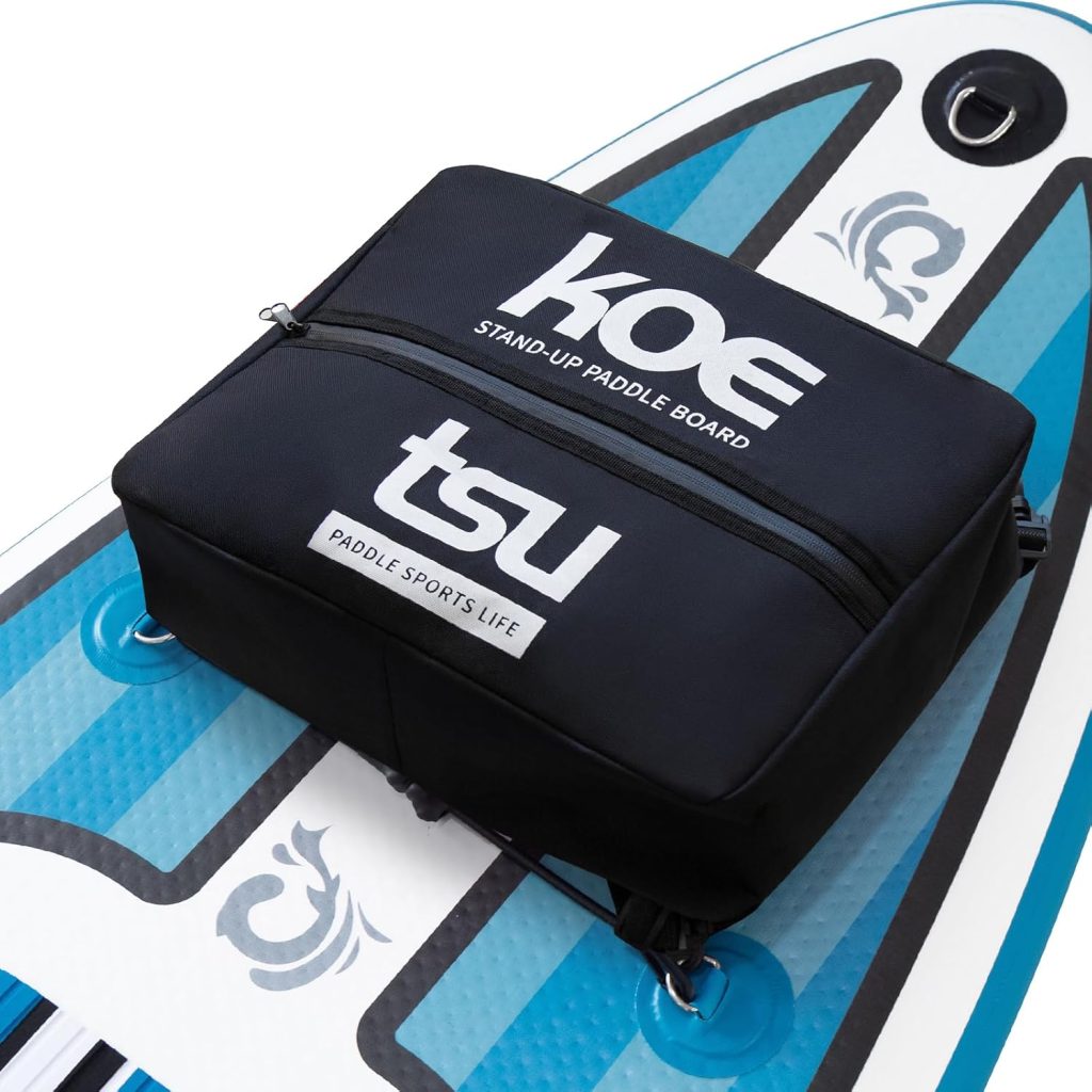 KOETSU Oxford SUP Cooler Bag - Insulated Paddle Board Storage Bag for Drinks/Snacks/Gear, Compact Lightweight, Leak-Proof Zipper, 360° Adjustable Straps for Paddleboarding/Kayaking/Beach KOETSU Oxford SUP Cooler Bag - Insulated Paddle Board Storage Bag for Drinks/Snacks/Gear, Compact Lightweight, Leak-Proof Zipper, 360° Adjustable Straps for Paddleboarding/Kayaking/Beach