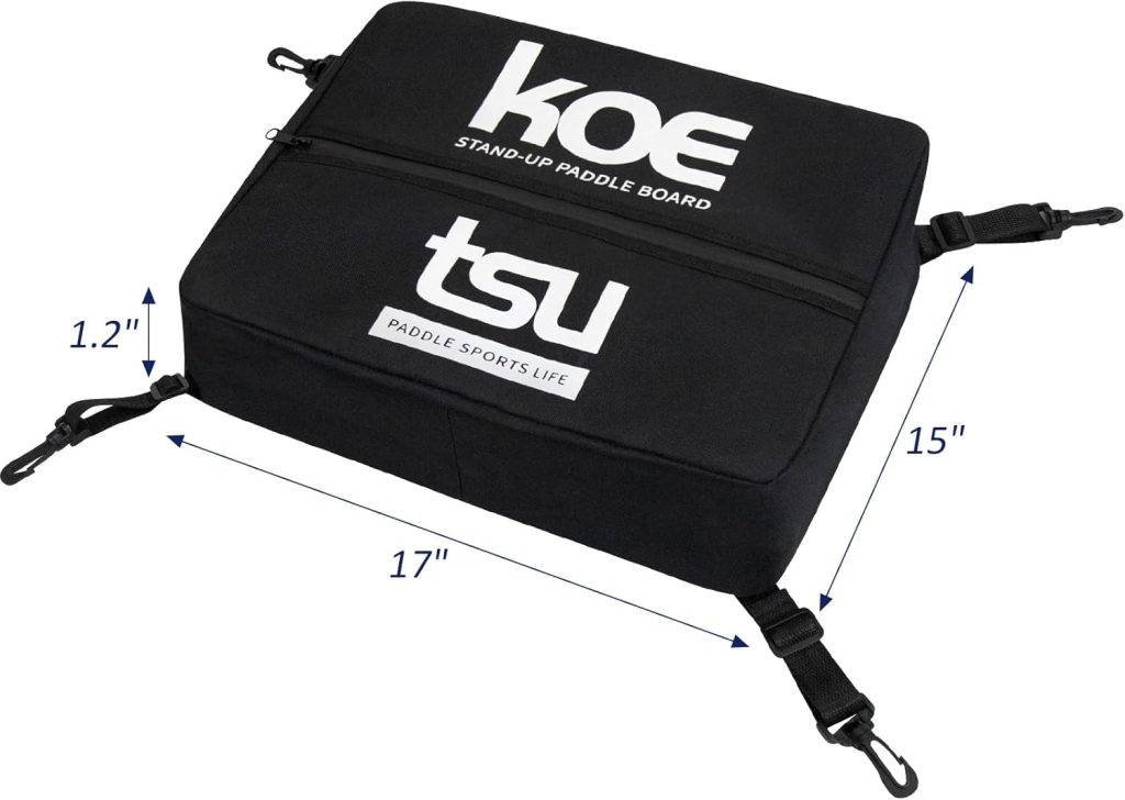 KOETSU Oxford SUP Cooler Bag - Insulated Paddle Board Storage Bag for Drinks/Snacks/Gear, Compact Lightweight, Leak-Proof Zipper, 360° Adjustable Straps for Paddleboarding/Kayaking/Beach KOETSU Oxford SUP Cooler Bag - Insulated Paddle Board Storage Bag for Drinks/Snacks/Gear, Compact Lightweight, Leak-Proof Zipper, 360° Adjustable Straps for Paddleboarding/Kayaking/Beach