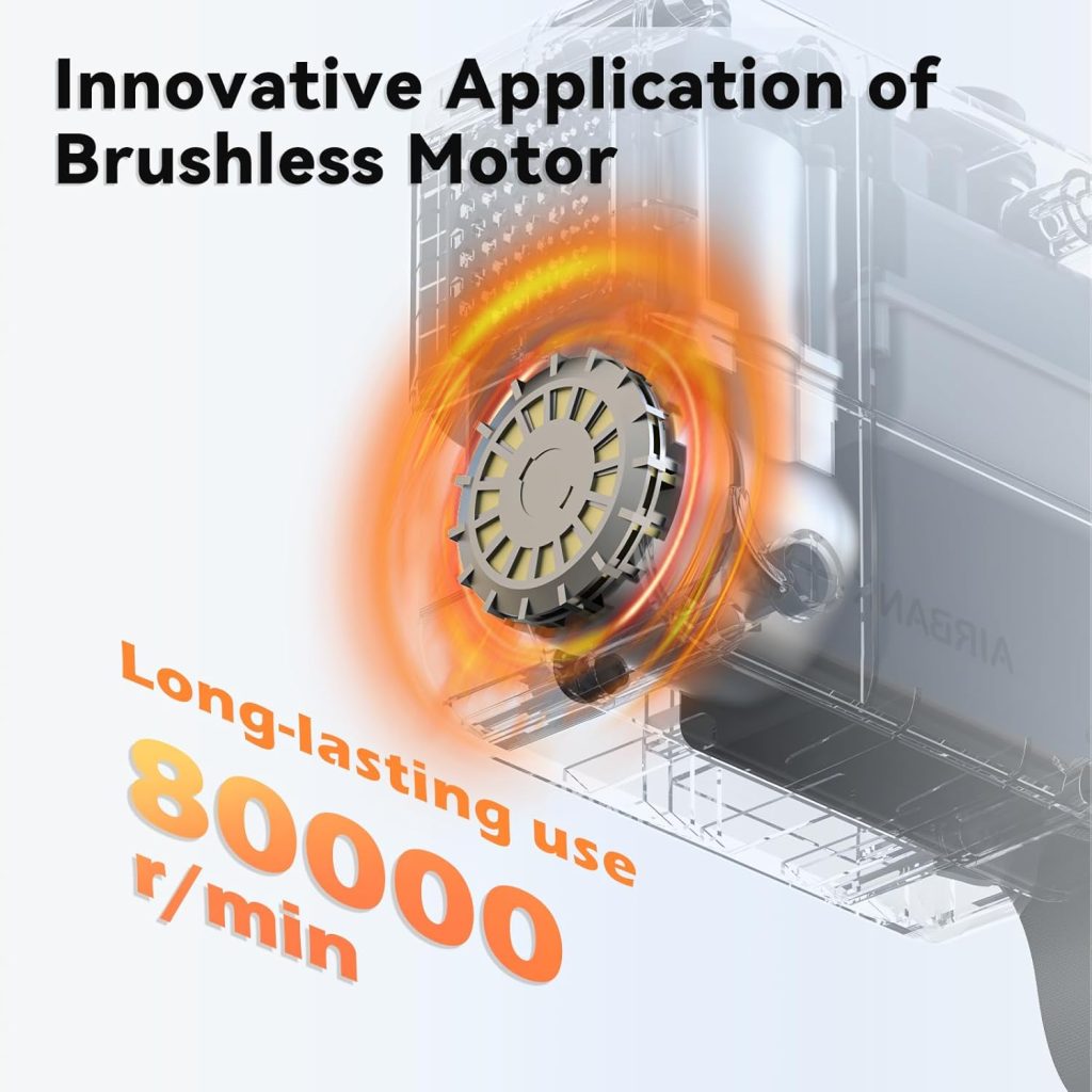 AIRBANK Mini Paddle Board Pump Pulse Pro, Small Rechargeable SUP Pump Electric Portable, Brushless Motor, MAX 20PSI, Fast Inflation Air Pump for Kayak, Inflatables, Boats, Tent, Kite Wings AIRBANK Mini Paddle Board Pump Pulse Pro, Small Rechargeable SUP Pump Electric Portable, Brushless Motor, MAX 20PSI, Fast Inflation Air Pump for Kayak, Inflatables, Boats, Tent, Kite Wings