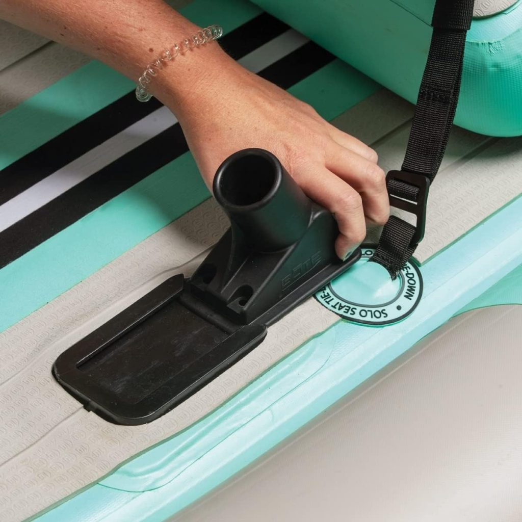 BOTE Fishing Rod Rac Receivers, Compatible for Fitted iSUP and Hard SUP, Stand Up Paddle Board, Inflatable Kayak Accessory for Fishing Travel Slide-in BOTE Fishing Rod Rac Receivers, Compatible for Fitted iSUP and Hard SUP, Stand Up Paddle Board, Inflatable Kayak Accessory for Fishing Travel Slide-in