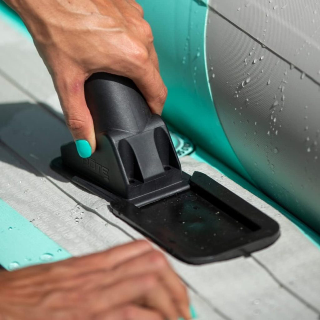 BOTE Fishing Rod Rac Receivers, Compatible for Fitted iSUP and Hard SUP, Stand Up Paddle Board, Inflatable Kayak Accessory for Fishing Travel Slide-in BOTE Fishing Rod Rac Receivers, Compatible for Fitted iSUP and Hard SUP, Stand Up Paddle Board, Inflatable Kayak Accessory for Fishing Travel Slide-in