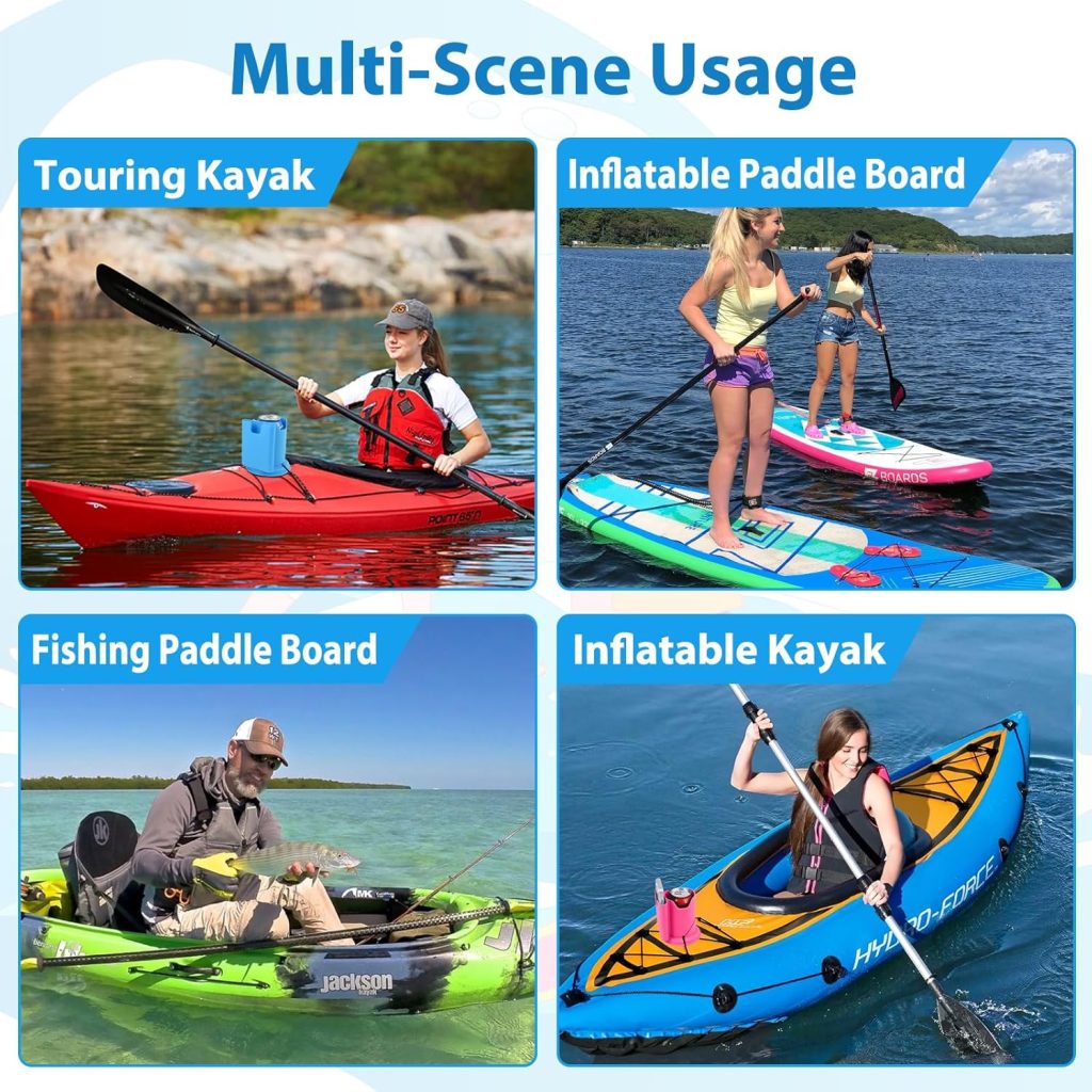 Paddleboard Cup Holder, Paddle Board and Kayak Drink Holder, 2-in-1 Drink Phone Holder, Paddleboard Accessory for Surfboards, Canoes, SUPs, Kayaks, Boats (Blue) Paddleboard Cup Holder, Paddle Board and Kayak Drink Holder, 2-in-1 Drink Phone Holder, Paddleboard Accessory for Surfboards, Canoes, SUPs, Kayaks, Boats (Blue)