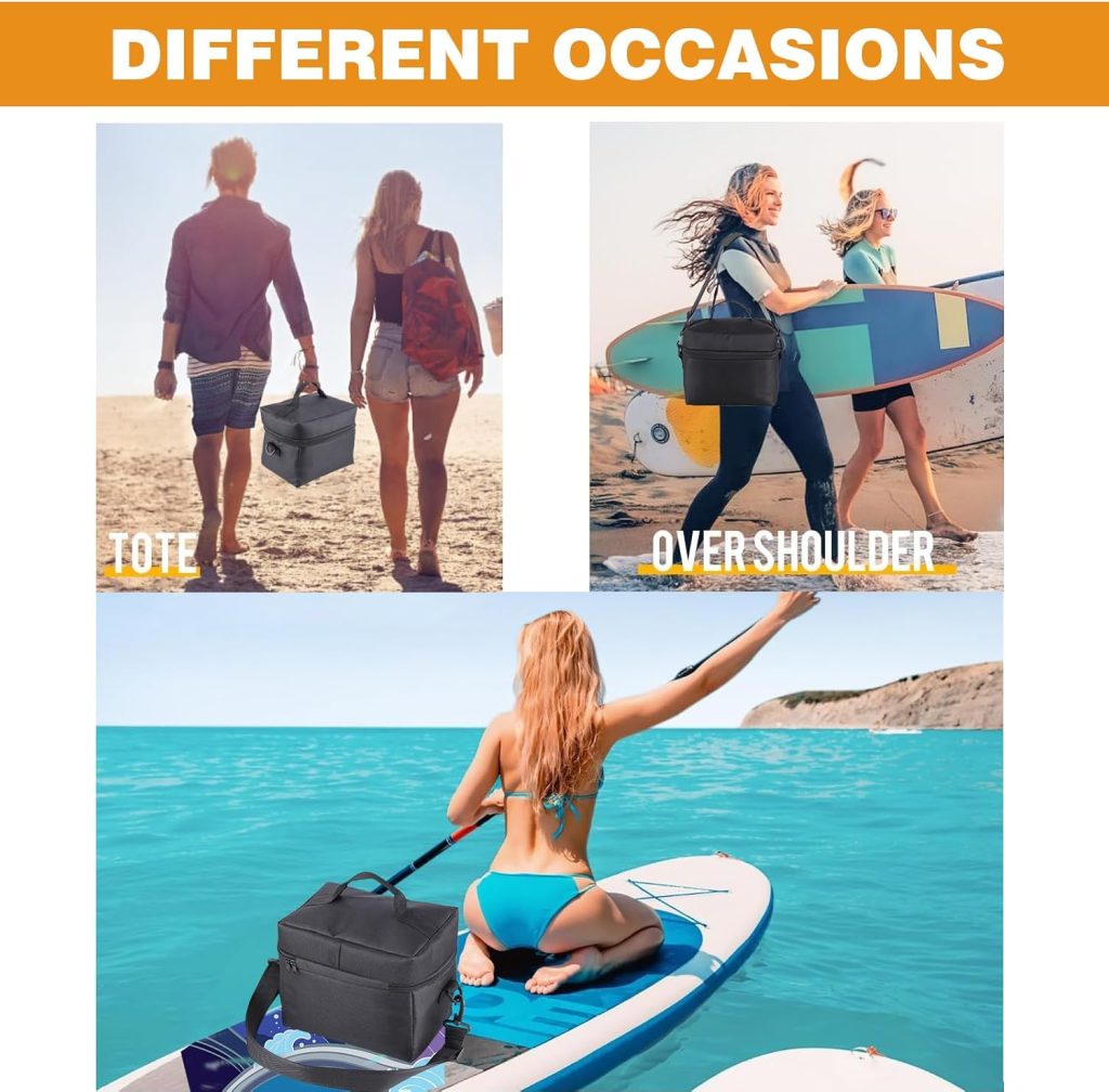 Sup Air Pump Bag Compatible with Most Sup Air Pump, Paddle Board Pump Bag with Detachable Shoulder Strap Sup Air Pump Bag Compatible with Most Sup Air Pump, Paddle Board Pump Bag with Detachable Shoulder Strap