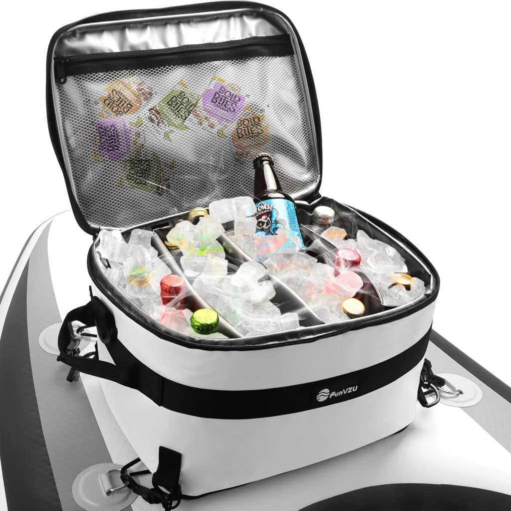 Paddle Board Cooler - Waterproof SUP Cooler Bag for Stand Up Paddle Board and Kayak - Leakproof Inflatable Cooler for SUP Accessories - Essential Paddleboard Accessory for Water Storage Paddle Board Cooler - Waterproof SUP Cooler Bag for Stand Up Paddle Board and Kayak - Leakproof Inflatable Cooler for SUP Accessories - Essential Paddleboard Accessory for Water Storage