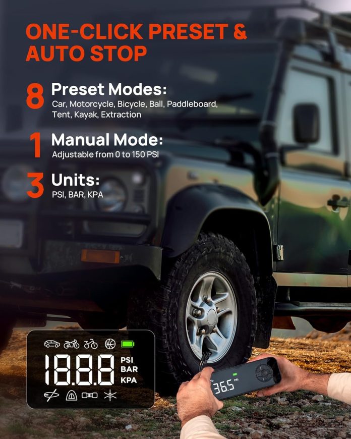 paddle-board-pump-150psi-paddle-bord-air-compressor-4x-faster-electric-pump-with-9-modes-all-in-one-auto-air-pump-for-ca