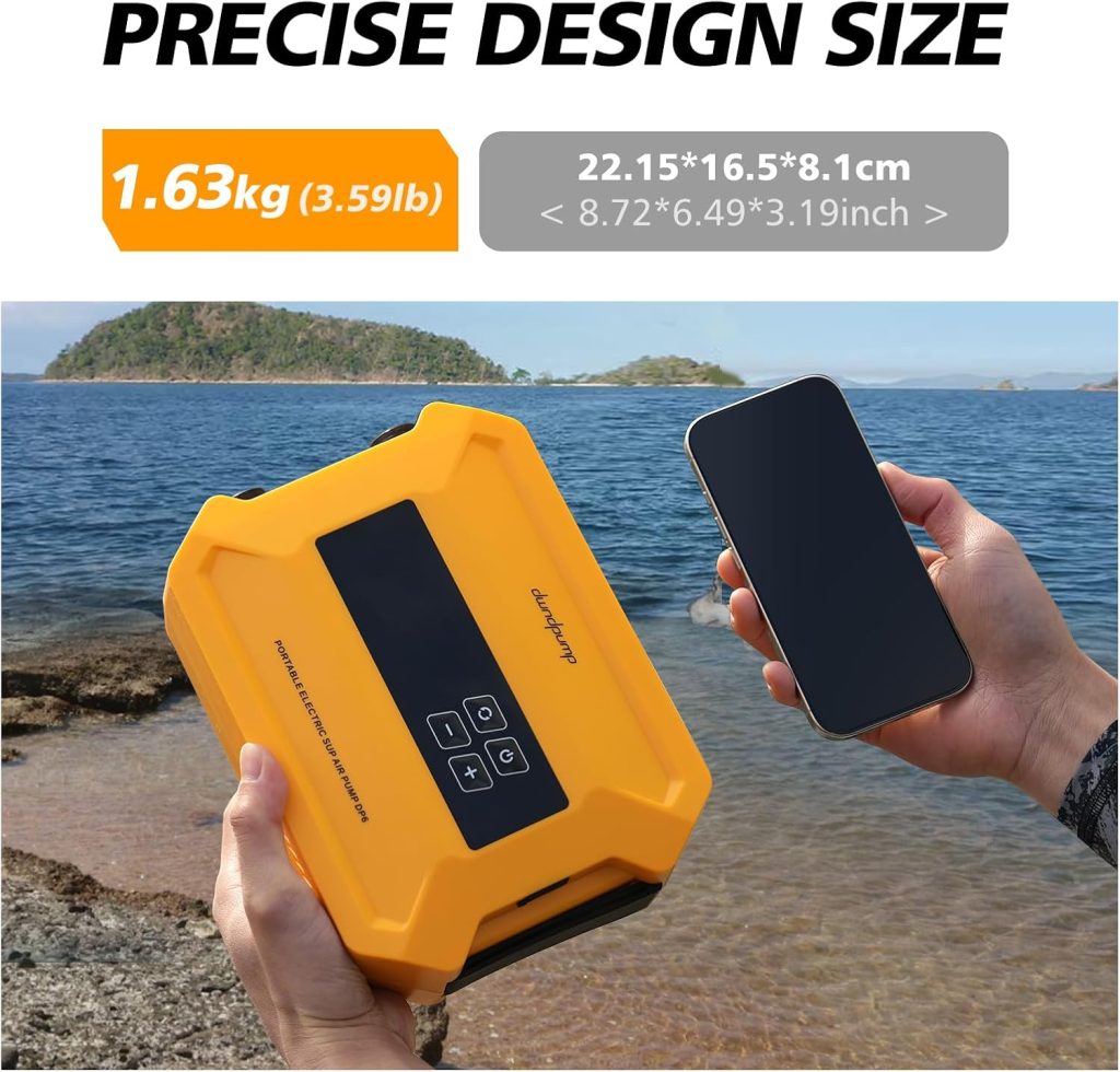 dwndpump Paddle Board Pump Electric Portable, 20PSI High-Pressure SUP Pump, Intelligent Dual-Stage Inflation Deflation Function, Auto-Off, LED Display, Air Pump for Paddleboards, Inflatable Boat Tents dwndpump Paddle Board Pump Electric Portable, 20PSI High-Pressure SUP Pump, Intelligent Dual-Stage Inflation Deflation Function, Auto-Off, LED Display, Air Pump for Paddleboards, Inflatable Boat Tents