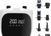 Electric Paddle Board Pump – 20PSI High-Pressure Electric SUP Pump Air Pump with Auto Shutoff, Dual-Stage Inflation for Paddle Boards, Kayaks, Tents, Boats & Inflatables White