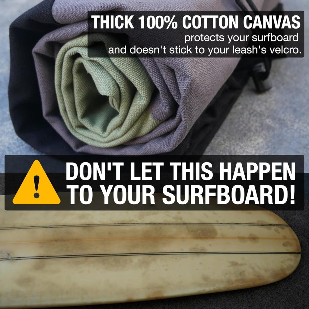 Ho Stevie! Canvas Surfboard Bag Cover - No Melted Wax on Car - Sun/Ding Protection Ho Stevie! Canvas Surfboard Bag Cover - No Melted Wax on Car - Sun/Ding Protection