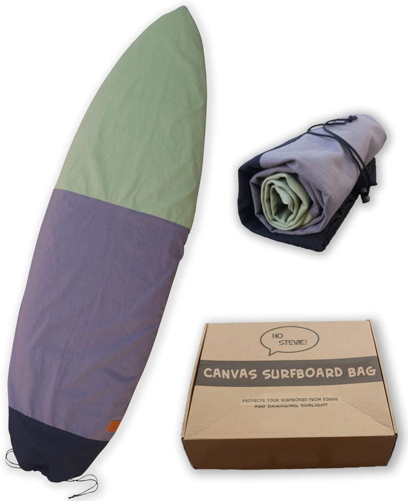 Ho Stevie! Canvas Surfboard Bag Cover - No Melted Wax on Car - Sun/Ding Protection Ho Stevie! Canvas Surfboard Bag Cover - No Melted Wax on Car - Sun/Ding Protection