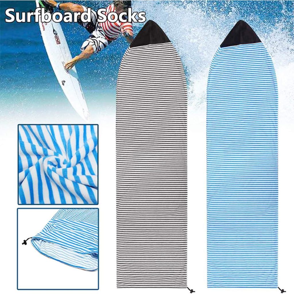 Surf Sock, Surfboard Sock, Longboard Paddleboard Surf Board Sup Paddle Board Cover, Foot 8ft Quick Dry Stretch Surfboard Bag Sleeve with Drawstring Closure 230x50 cm Blue Surf Sock, Surfboard Sock, Longboard Paddleboard Surf Board Sup Paddle Board Cover, Foot 8ft Quick Dry Stretch Surfboard Bag Sleeve with Drawstring Closure 230x50 cm Blue
