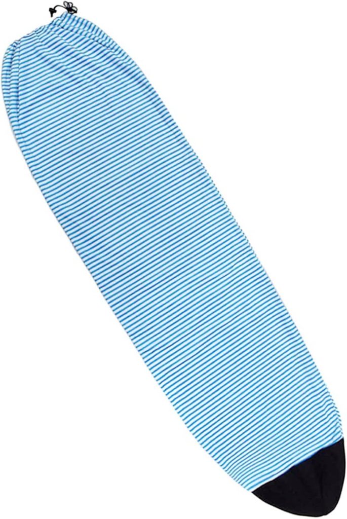Surf Sock, Surfboard Sock, Longboard Paddleboard Surf Board Sup Paddle Board Cover, Foot 8ft Quick Dry Stretch Surfboard Bag Sleeve with Drawstring Closure 230x50 cm Blue Surf Sock, Surfboard Sock, Longboard Paddleboard Surf Board Sup Paddle Board Cover, Foot 8ft Quick Dry Stretch Surfboard Bag Sleeve with Drawstring Closure 230x50 cm Blue
