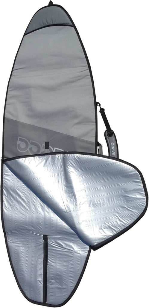 Curve SUP Bag for Wave Boards - Compact SUP Travel Cover - Size to 126 Curve SUP Bag for Wave Boards - Compact SUP Travel Cover - Size to 126