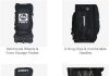 NIXY Inflatable Paddle Board Carrying Backpack – Compact Hands-Free Travel Backpack for iSUP, Durable, Padded Shoulder Straps