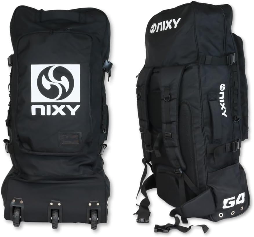 NIXY Inflatable Paddle Board Carrying Backpack - Compact Hands-Free Travel Backpack for iSUP, Durable, Padded Shoulder Straps NIXY Inflatable Paddle Board Carrying Backpack - Compact Hands-Free Travel Backpack for iSUP, Durable, Padded Shoulder Straps