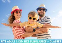 Floating Sunglasses Straps for Water – 4 Pack Buoyant Glasses Retainer for Men Women – Adjustable Floatable Eyewear Lanyard for Boating Kayaking Fishing Paddleboarding Beach Lake Pool